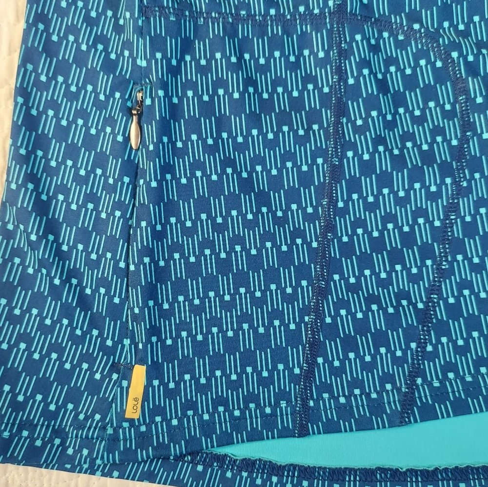 Lole Womens Essential Full Zip Active Long Sleeve In Blue - Picture 5 of 9